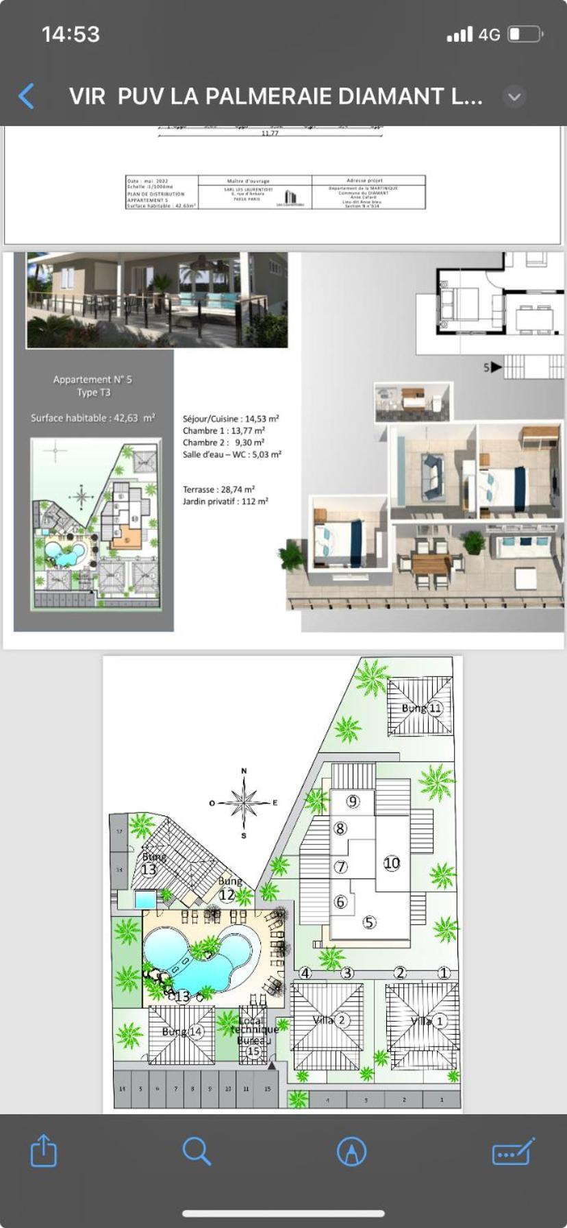 Residence La Palmeraie Le Diamant Zewnętrze zdjęcie